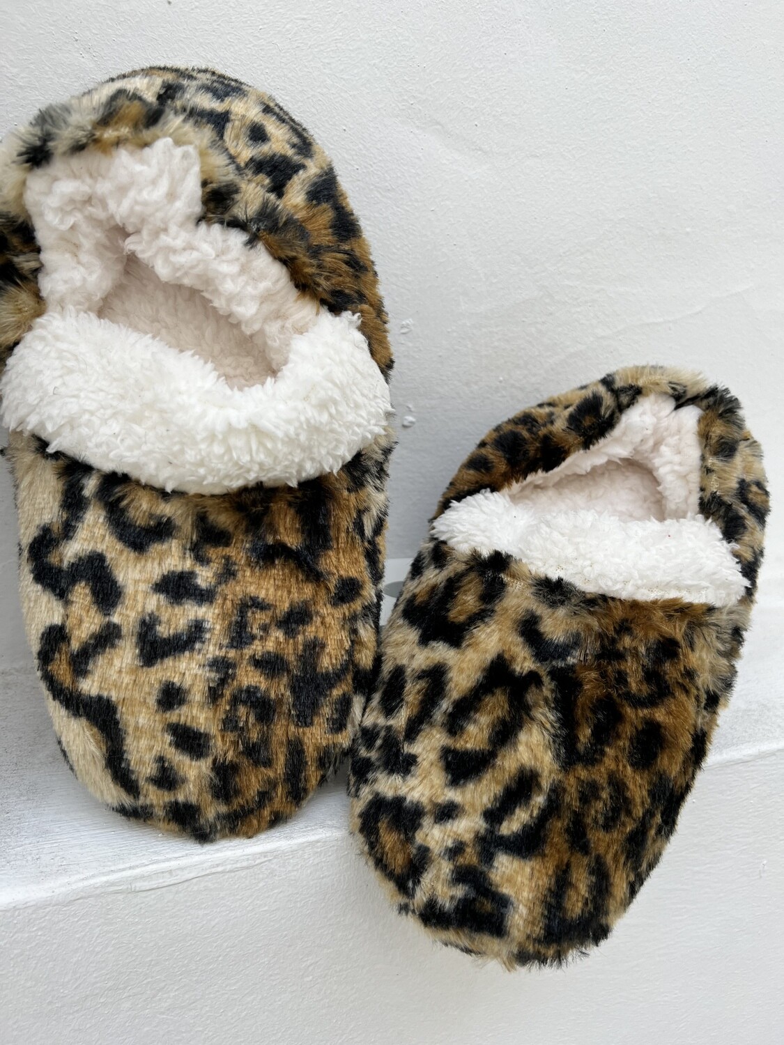 Pantuflas animal print