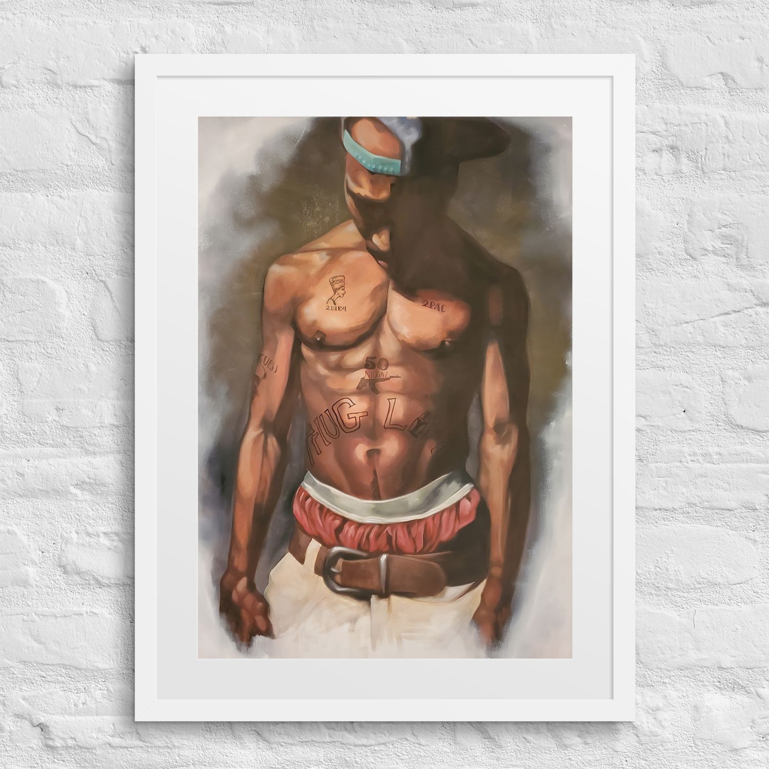 Shakur Framed poster