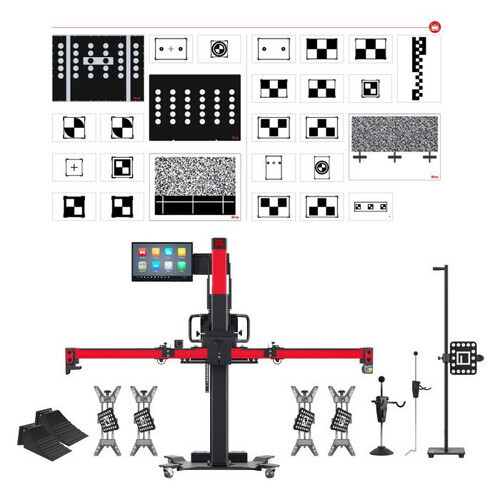 Autel USA MaxiSYS ADAS IA900WA Alignment & ADAS Calibration Frame w/Tablet & LDW Targets