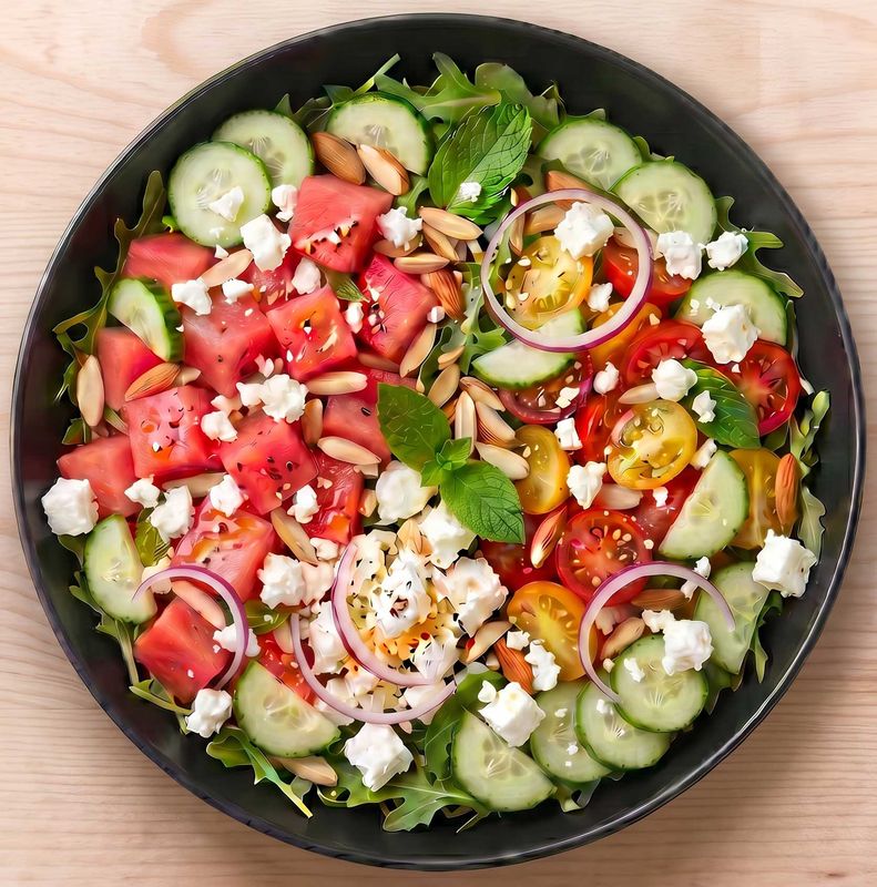 MELON AND FETA -NEW