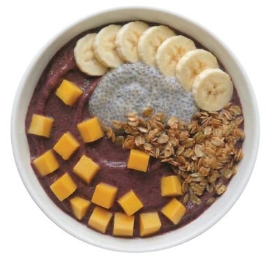 ACAI, MANGO, CHIA, GRANOLA, BANANA