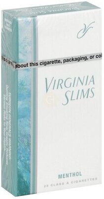 Virginia Slims – Menthol Silver 100's