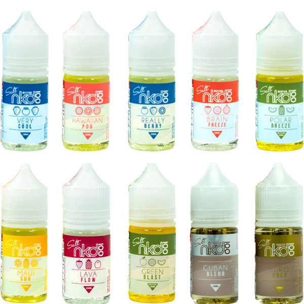 Naked 100 Salt E-Liquid Vape Juice 30ml — Berry (Menthol) / 35 mg