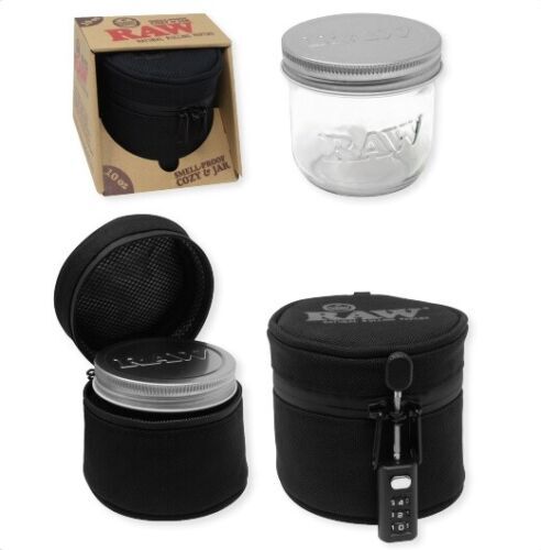 RAW Smellproof Cozy & Jar