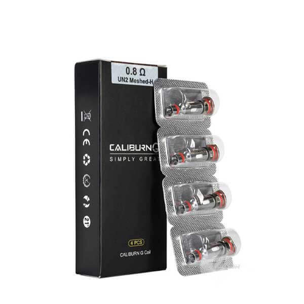 Uwell Caliburn G Replacement Coil | 4 Pack — 1 ohm