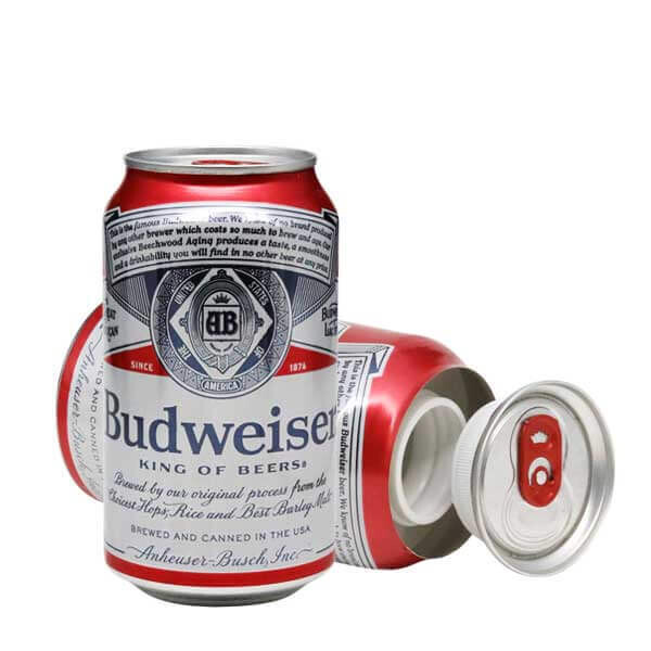 Bud Beer Red Stash Can