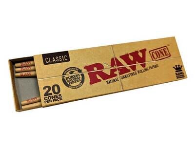 RAW Classic Cones | King Size | 20 Pack