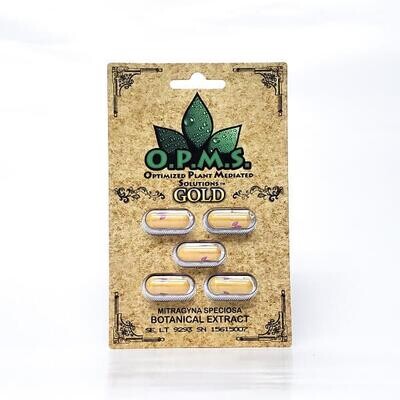 Opms Gold Capsule | 5 Count