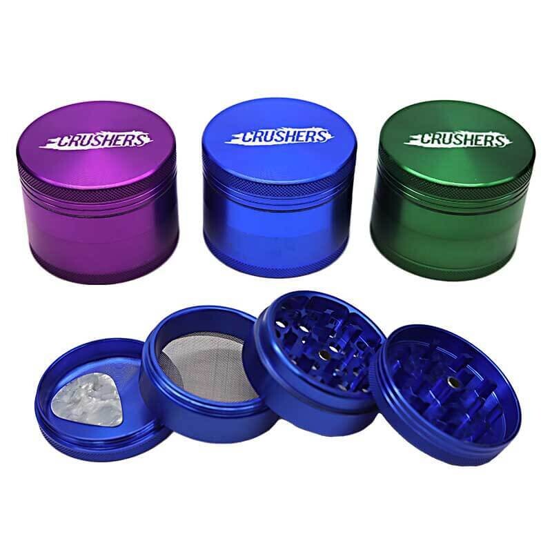 Crushers Classic 4 Part Grinder (GR155) | 55mm | Assorted Colors