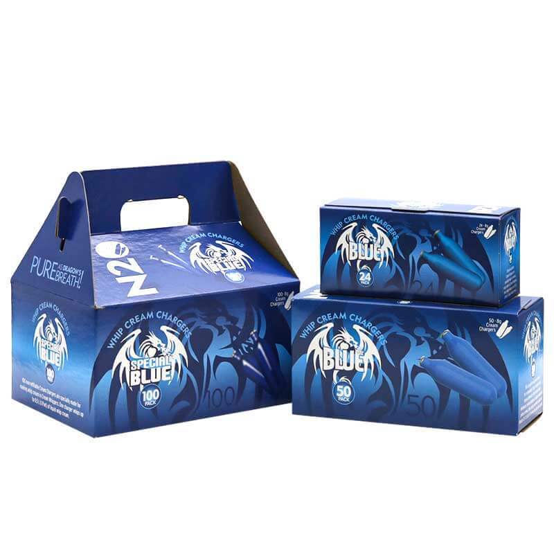 Special Blue Cream Charger | 50 Pack