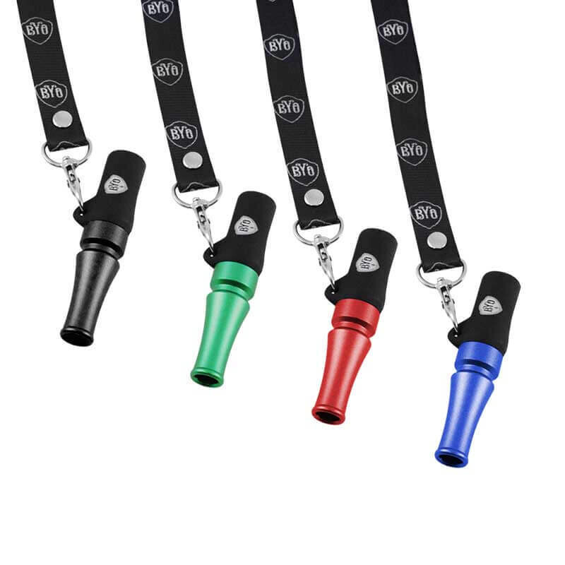 BYO Aluminum Personal Hookah Tip with Lanyard | Assorted Colors