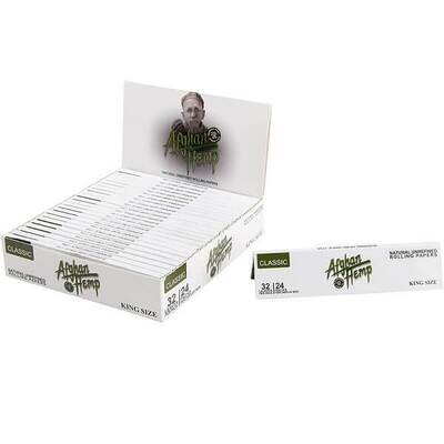 Afghan Hemp Natural Refined Rolling Papers | King Size