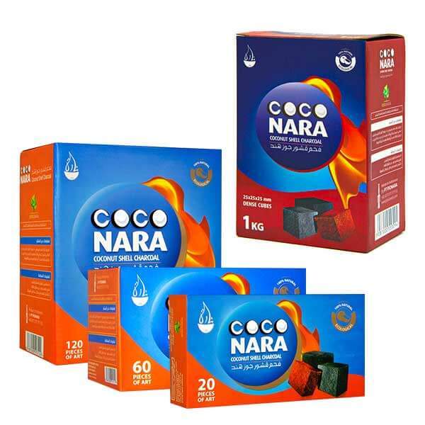 CocoNara Coconut Shell Charcoal — 120 Count