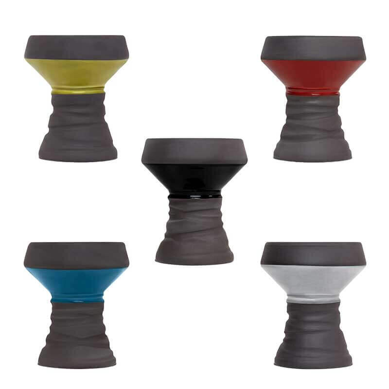 BYO Blackstone 2 Tone Hookah Bowl (C-28) | Assorted Colors