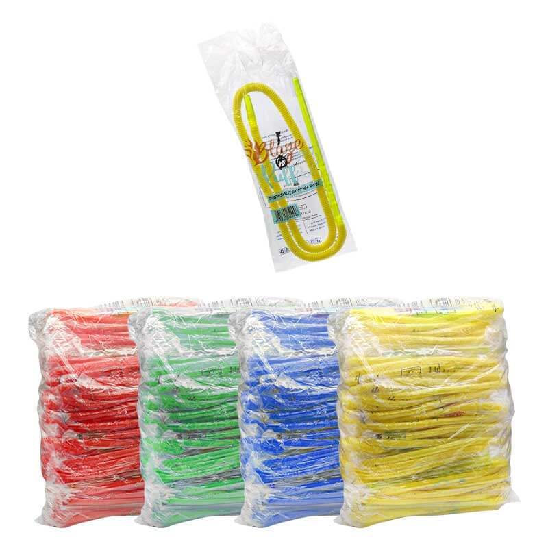 Blaze N Puff Disposable Hookah Hose | 50 Pack | Assorted Colors