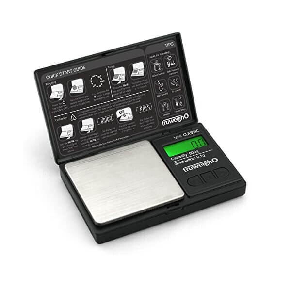 Truweigh Classic Mini Scale | 600g x 0.01g
