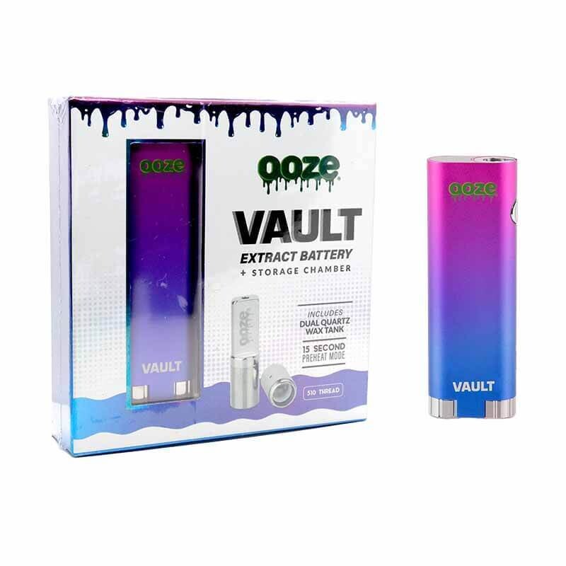 Ooze Vault Extract 510 Thread Vaporizer With Storage Chamber