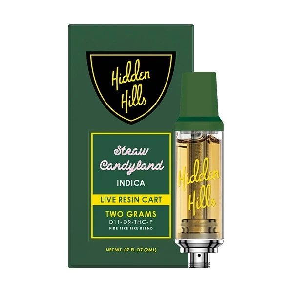 Hidden Hills Fire Fire Fire Blend Live Resin Cartridge | 2 gram — Cherry Splash