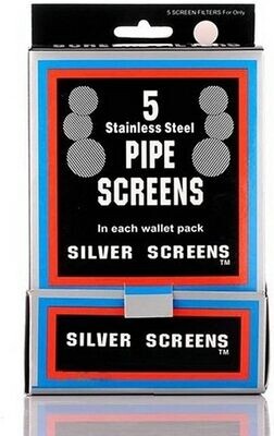 Screens Silver Smoking Pipe Screen Filter Stainless Steel