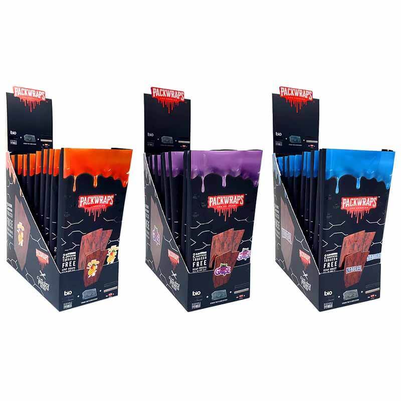 Packwraps X Twisted Hemp  | 2 Pack — Gushin Grape