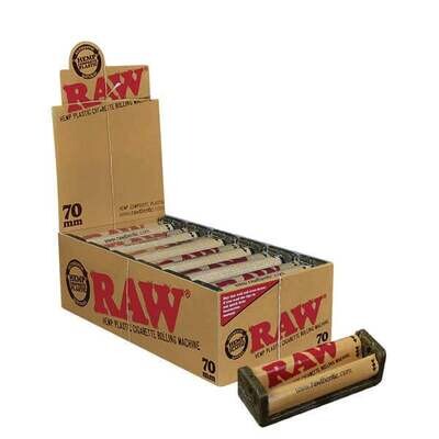 RAW Hemp Plastic Rolling Machine | 70mm