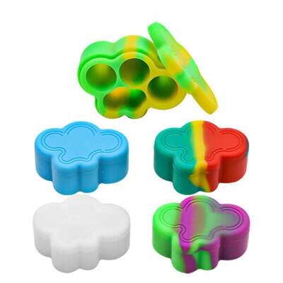 Clouds with Multiple Storage Silicone Container | Assorted Colors