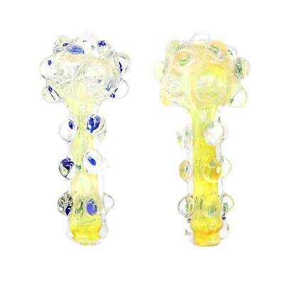 Heavy Dotted Hand Pipe | 6 inch | Assorted Colors