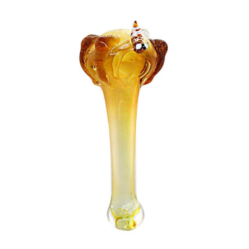 Honeybee On Head Handpipe | 5 inch