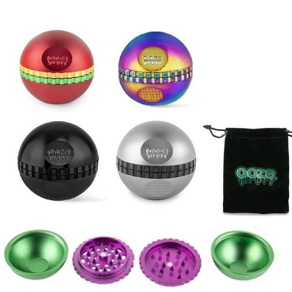 OOZE Saturn Grinder | 50mm — Green