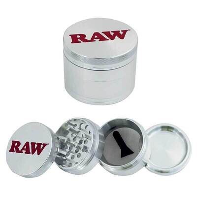 RAW Grinder | 50mm | 3 Part | Assorted Colors