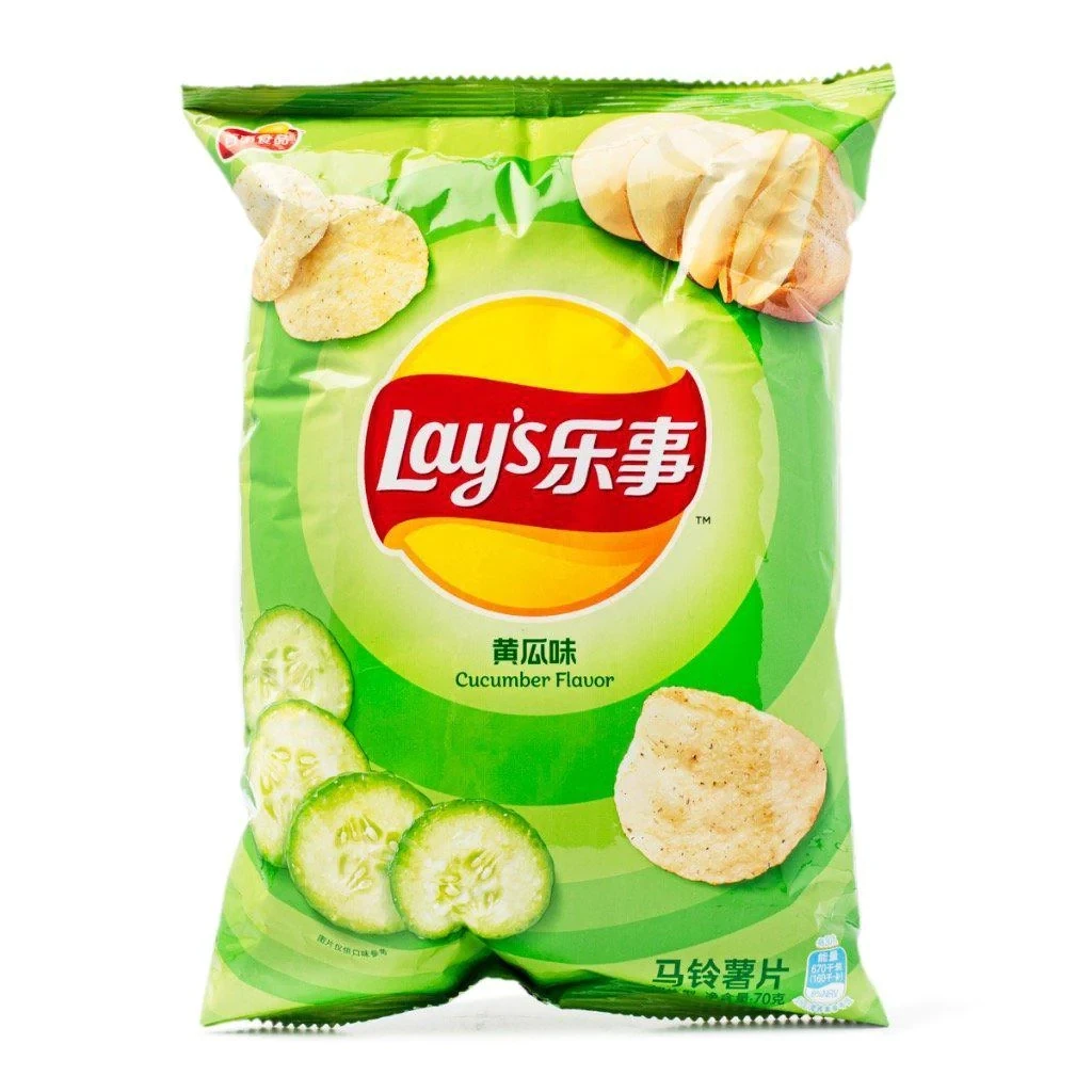 Lays | Cucumber Potato Chip | 70gm