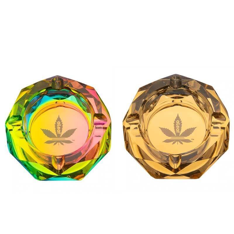 ALeaf Diamond Crystal Ashtray