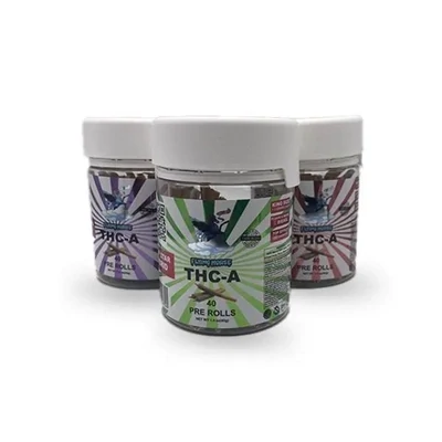 Flying Horse THC-A Pre-Rolls | 40 Count Jar