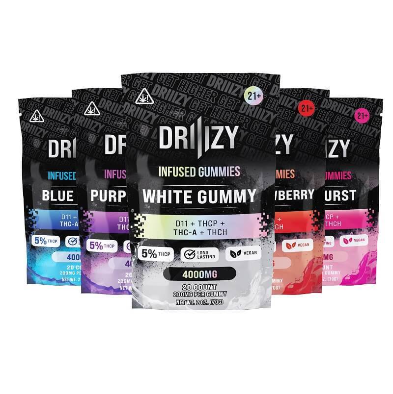 Driiizy Infused Gummies | 4000mg | 20 Pack