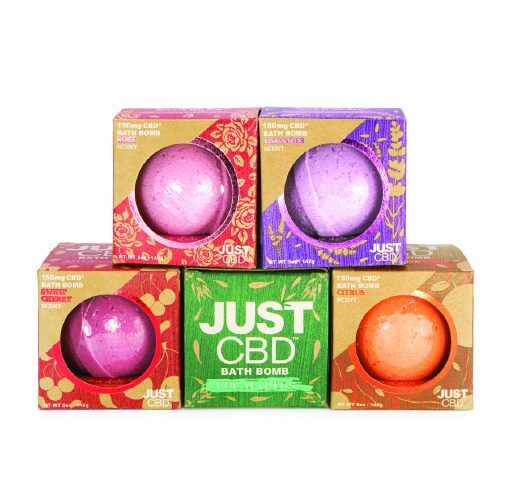 Just CBD Bath Bomb | 150 mg — Eucalyptus