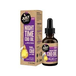 Just CBD Night Time Full Spectrum Oil Tincture | 30mg 550 mg