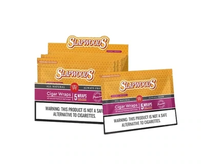 Slapwoods All Natural Cigar Wraps | 5 per Pack