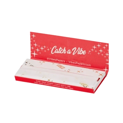 Vibes Fine Hemp Rolling Papers | 1 1/4 Size | 50 per Booklet