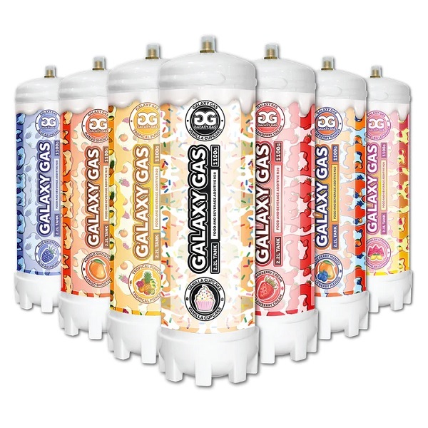 Galaxy Gas XXL 2.2L 1100g N2O Tank