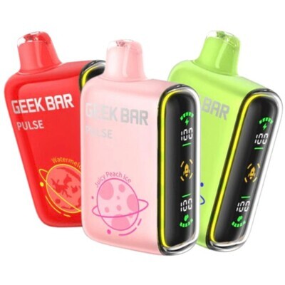 Geek Bar Pulse Disposable Vape | Pulse Mode 7500 Puffs | Regular Mode 15,000 Puffs