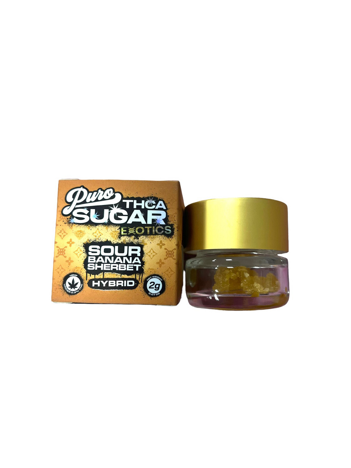 Puro Exotics THC-A Sugar Exotics Dab Wax | 2 Gram