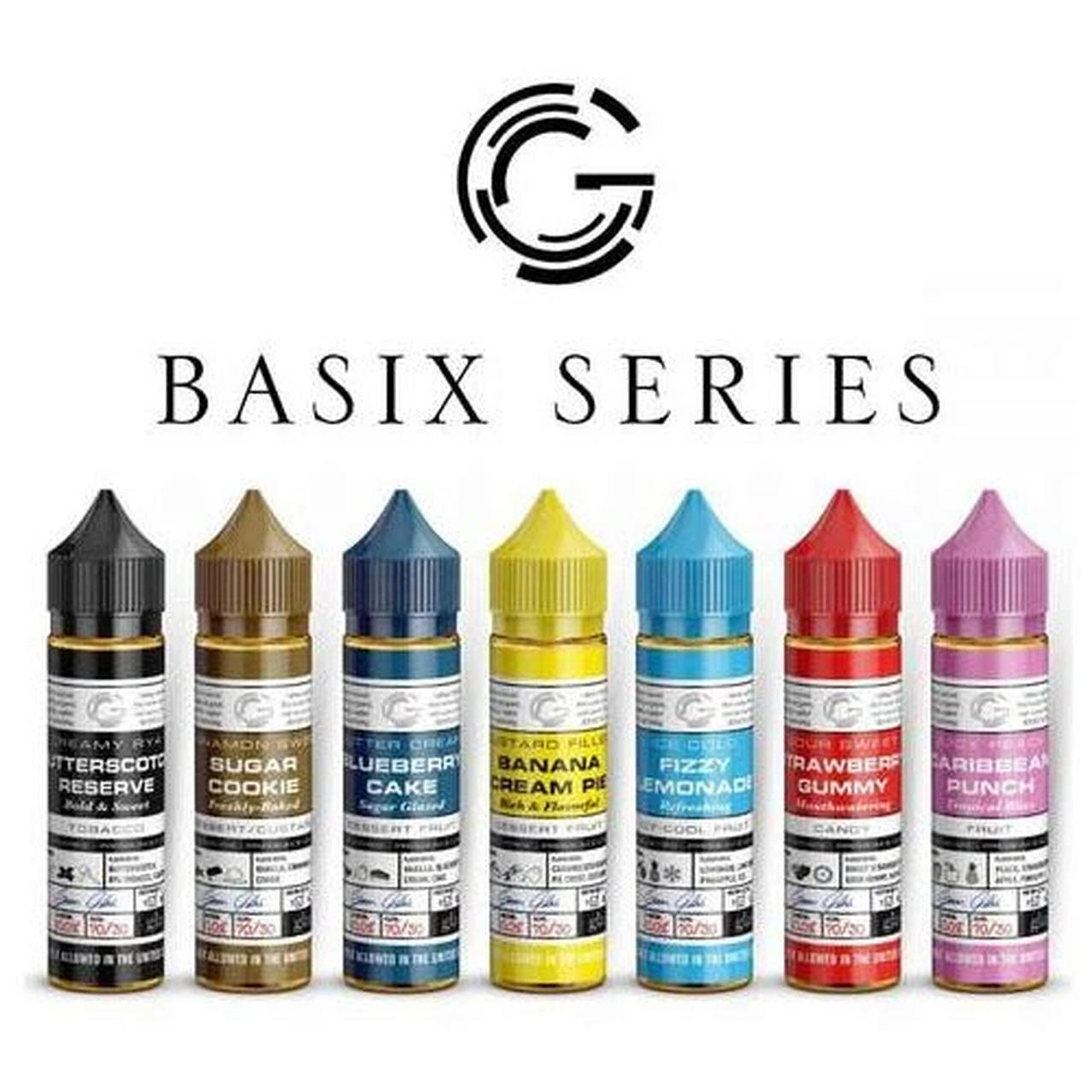 Glas Basix Series E-Liquid 60ml — Banana Cream Pie / 3 mg