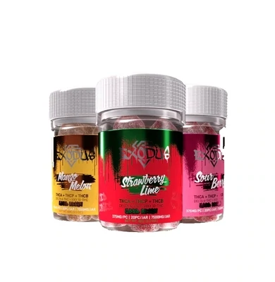 Exodus Zooted Zeries Gummies | 7500 mg Jar