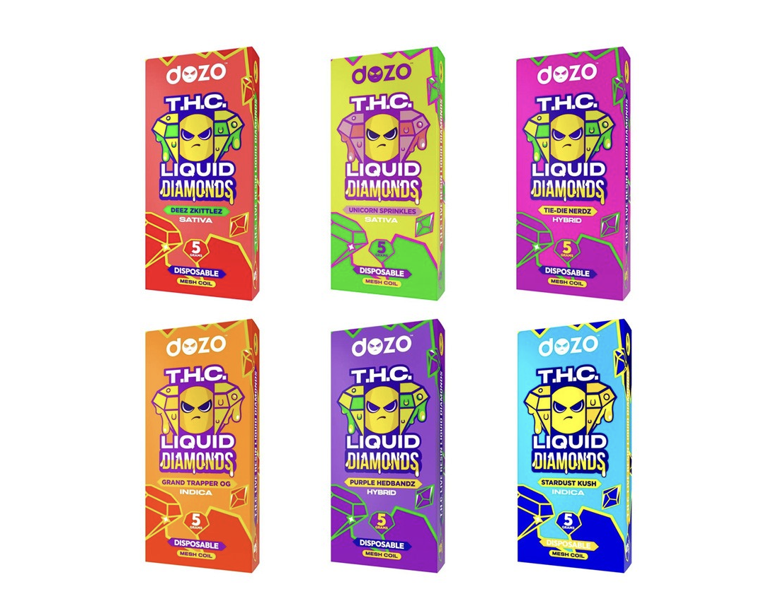 Dozo Liquid Diamonds Delta Disposable - 5G