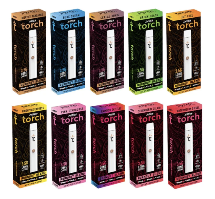 Torch Burnout Blend Disposable 3.5g — RAINBOW ZKITTLEZ