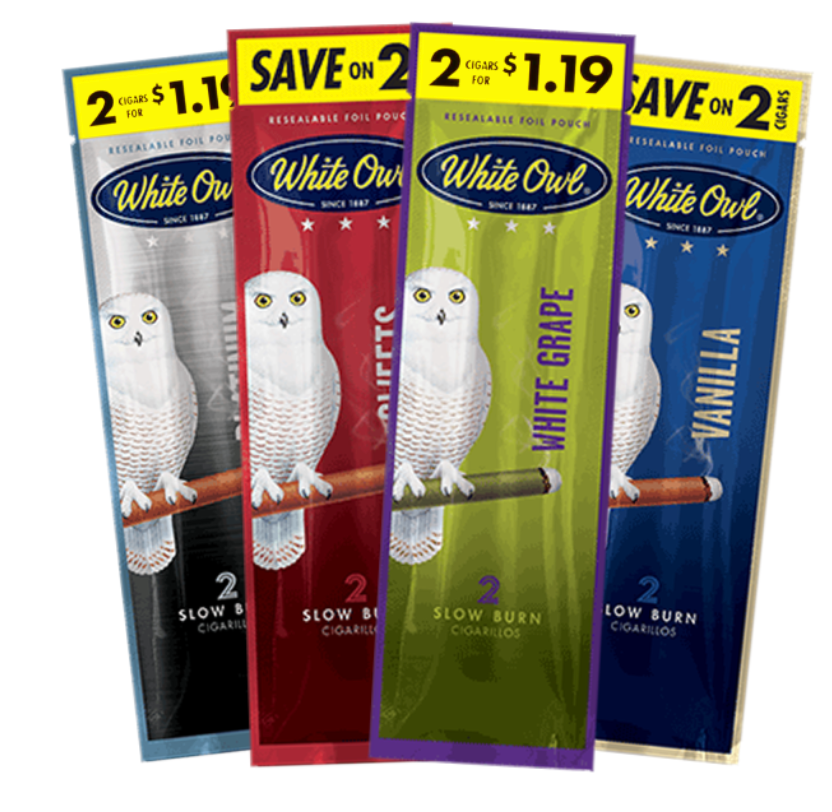 White Owl Cigarillos - 2PK