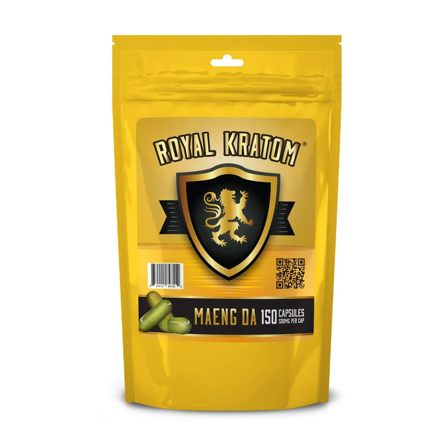 Royal Kratom - 150 Capsules 500mg Per Cap