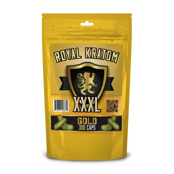 Royal Kratom Maeng Da- 300 Capsules 500mg Per Cap