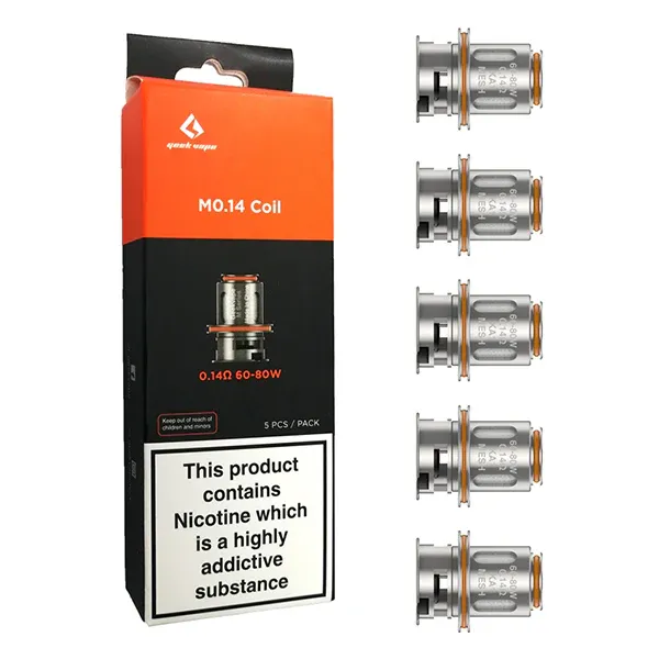 Geekvape M Series Coil | 5 pcs — 0.14 (60-80W)