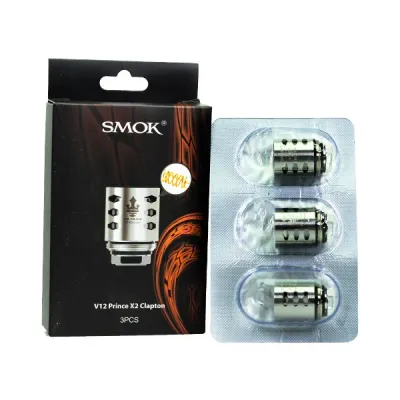 Smok V12 Prince X2 Clapton Replacement Coil | 3 Pcs